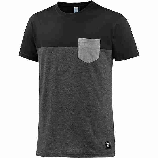 iriedaily Block Pocket T-Shirt Herren black