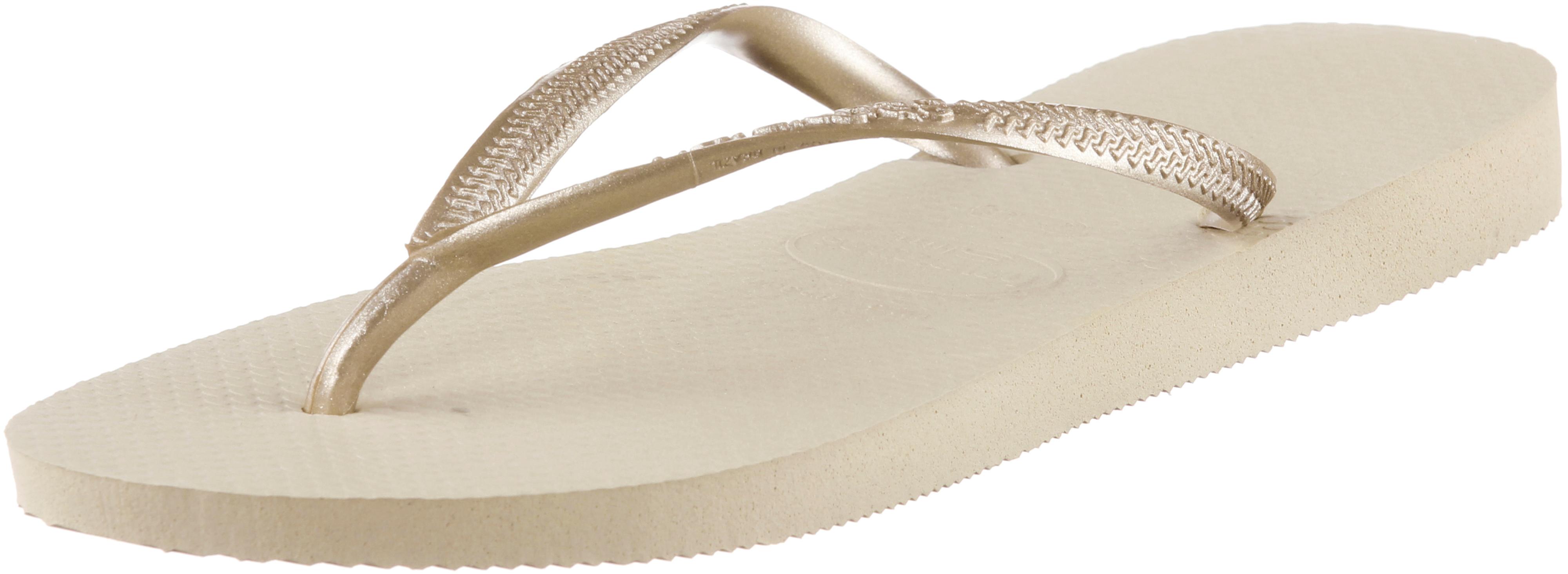 havaianas slim sand grey light golden