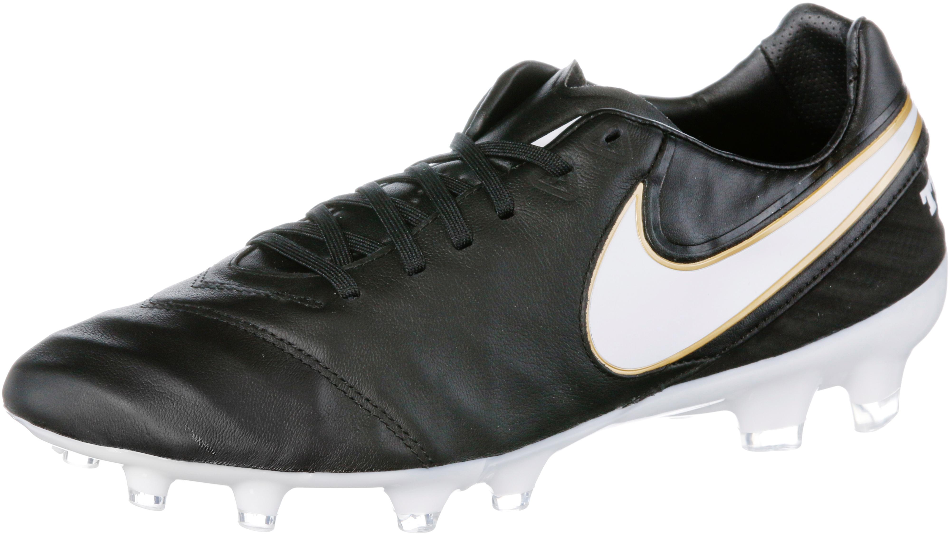 nike tiempo schwarz weiß