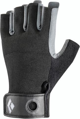 Black Diamond Crag Half-Finger Fingerhandschuhe black