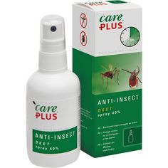 Care Plus Anti-Insect Deet 40% Insektenschutz weiß