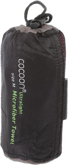 Rückansicht von COCOON Ultralight Handtuch marsala red