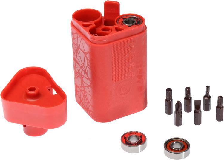 POWERSLIDE POWERSLIDE WCD ABEC 5 Freespin Kugellager - silber/rot - 0 | SportScheck