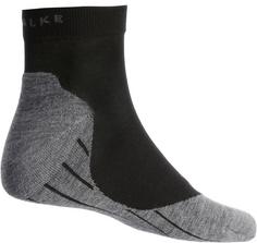 Rückansicht von Falke RU4 Short Laufsocken Herren schwarz