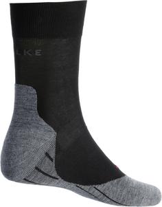 Rückansicht von Falke RU4 Laufsocken Herren schwarz