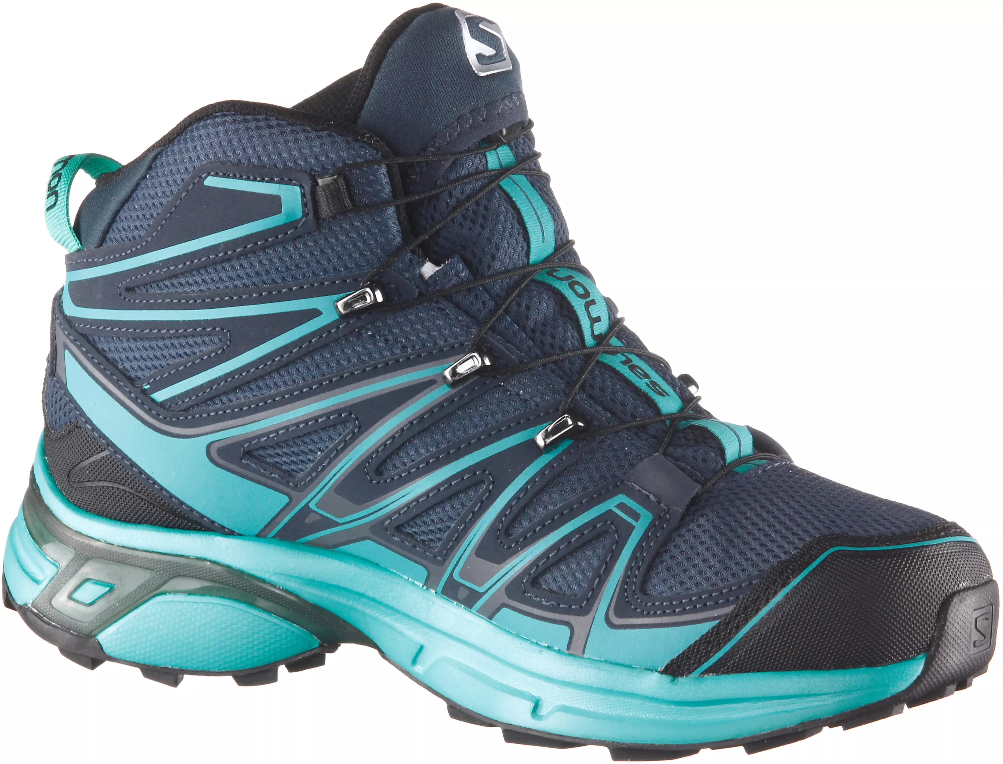 Salomon X Chase Mid Wanderschuhe Damen Blau Im Online Shop Von Sportscheck Kaufen