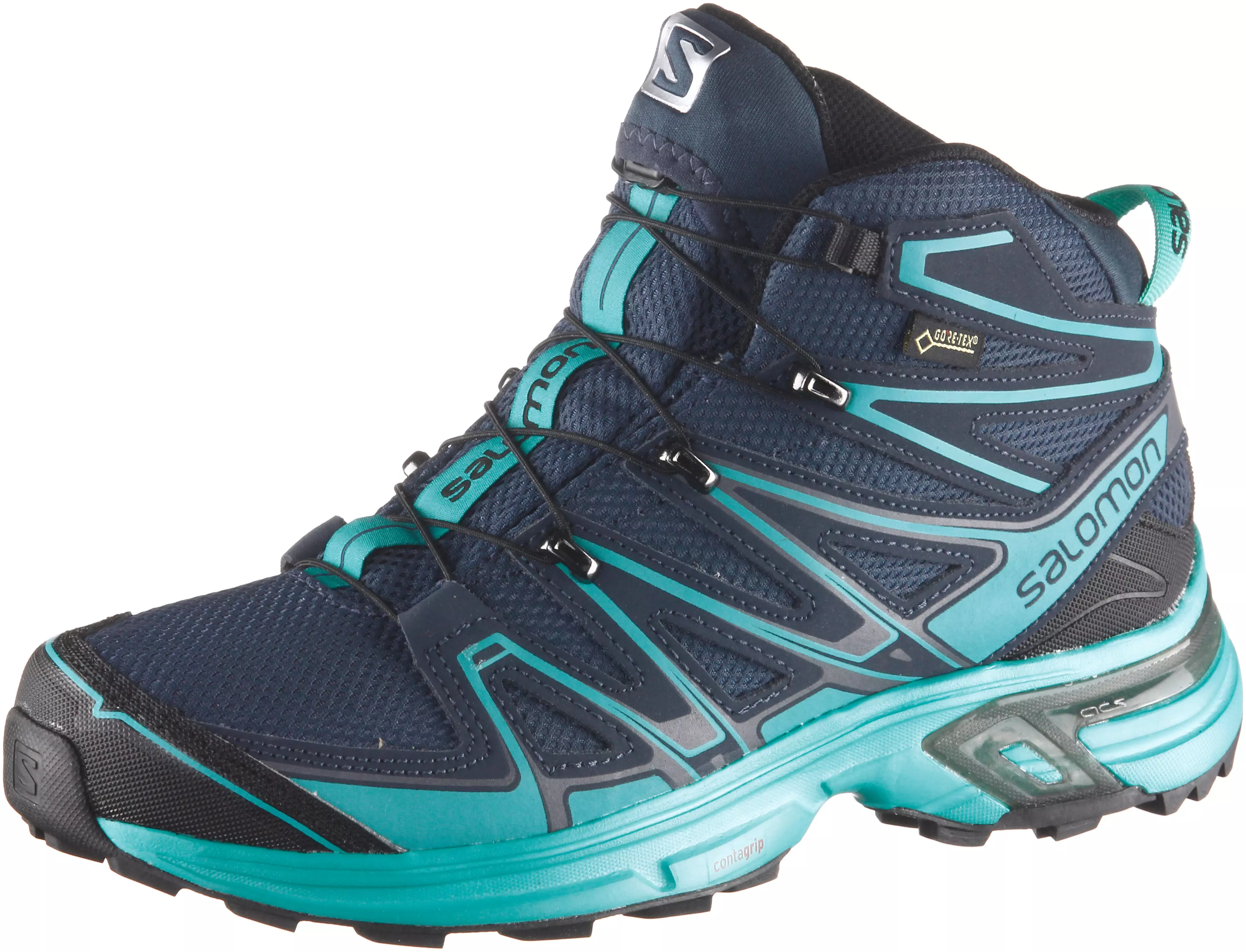 Salomon X Chase Mid Wanderschuhe Damen Blau Im Online Shop Von Sportscheck Kaufen