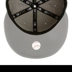 Rückansicht von New Era 59Fifty New York Yankees Cap heather grey-white