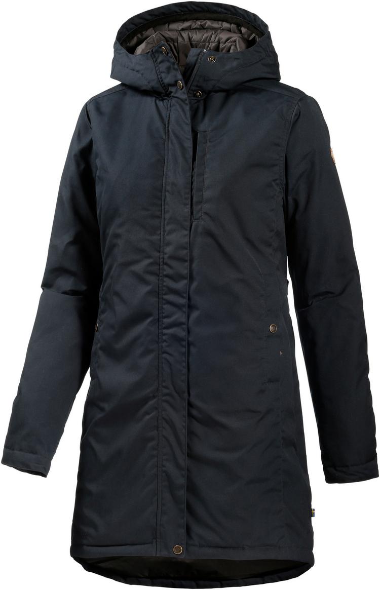 FJ&Auml;LLR&Auml;VEN FJ&Auml;LLR&Auml;VEN Kiruna Padded Parka Damen - dark navy - 0 | SportScheck