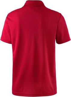 Rückansicht von Maier Sports Ulrich Poloshirt Herren salsa