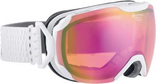 ALPINA PHEOS S QMM Skibrille Damen wei&szlig;