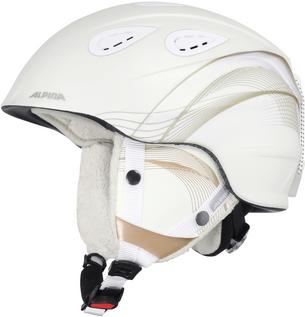 ALPINA GRAP 2.0 Skihelm white-prosecco matt