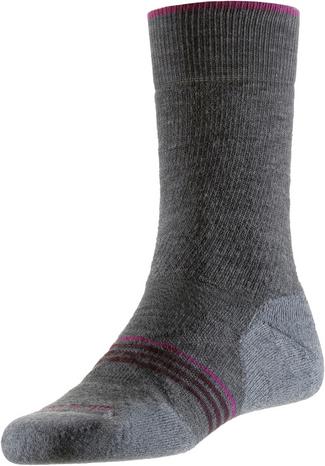 Smartwool Outdoor Medium Crew Merino Wandersocken Damen grau