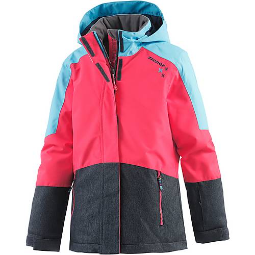 Ziener Skijacke Mädchen pinktürkisdenim im Online Shop von Ziener Mädchen Skijacke Preisvergleich günstige Angebote