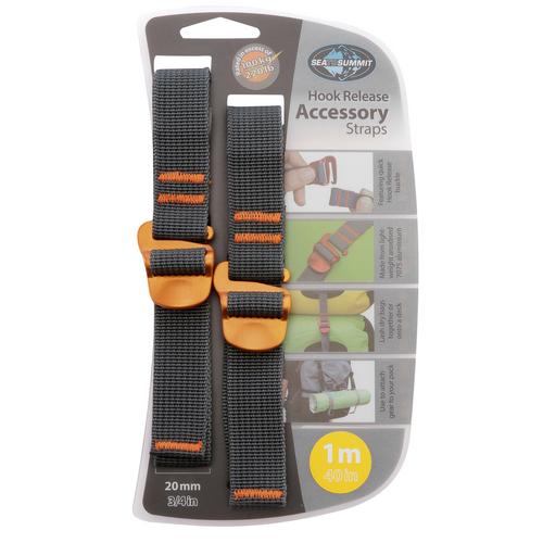 Rückansicht von Sea to Summit Accessory Straps Spannriemen yellow