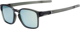 Oakley Latch Squared Sonnenbrille matte olive ink, emerald iridium