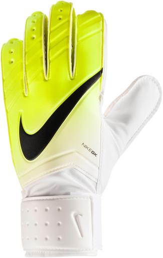 Nike Match Torwarthandschuhe wei&szlig;/gelb