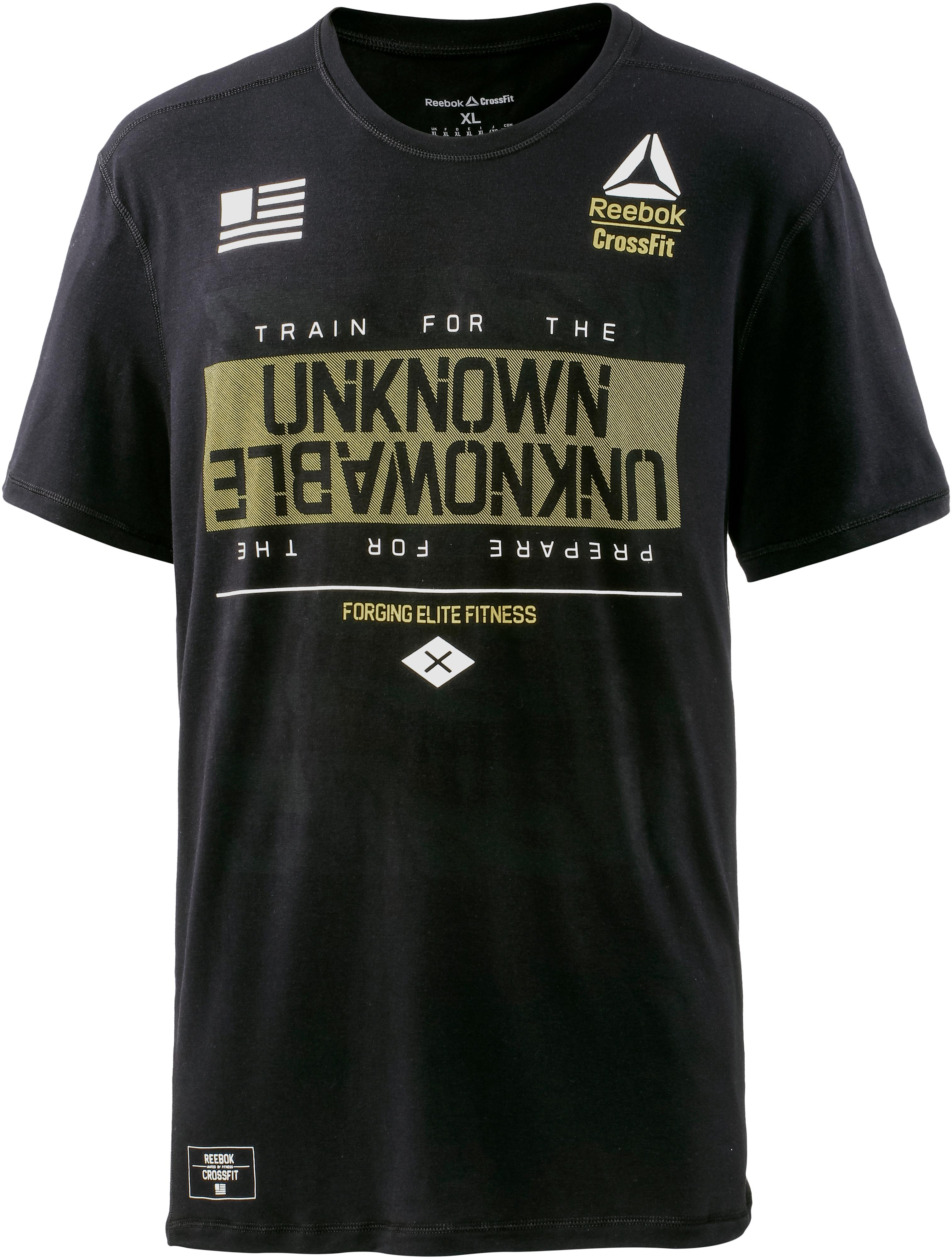 Reebok T-Shirt Herren schwarz im Online Shop von SportScheck kaufen