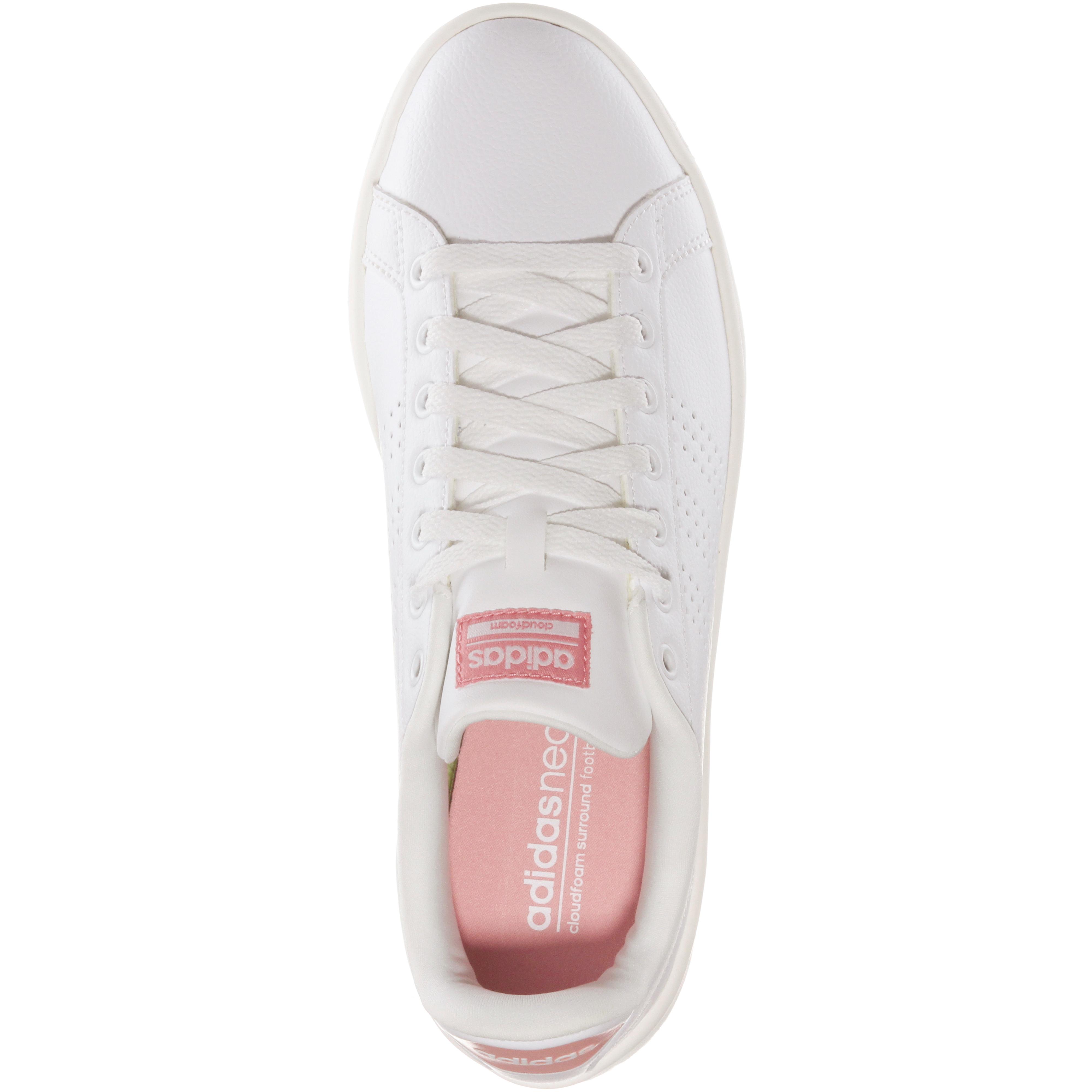 adidas advantage weiß rosa