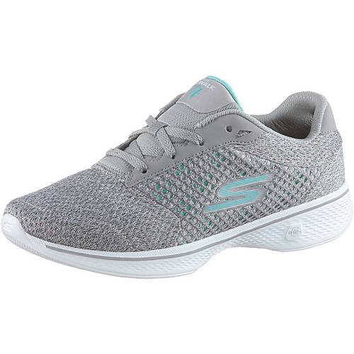 Skechers Go Walk 4 Fitnessschuhe Damen grau im Online Shop SKECHERS Damen Fitnessschuh GOwalk 5 schwarz | 36