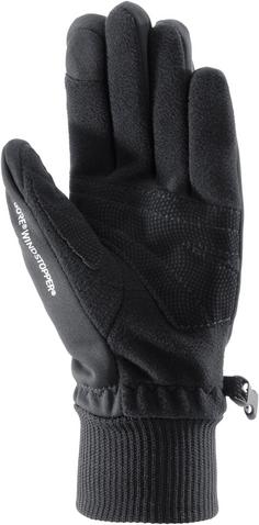 Rückansicht von Ziener IDAHO TOUCH Skihandschuhe schwarz
