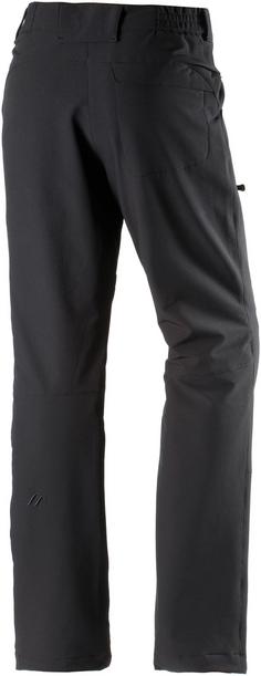 Rückansicht von Maier Sports Helga Softshellhose Damen black