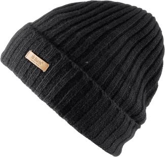 Barts Haakon Turnup Beanie schwarz