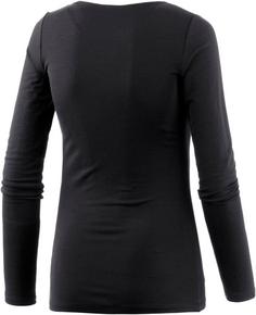 Rückansicht von Icebreaker Merino 150 Siren Sweetheart Funktionsshirt Damen black