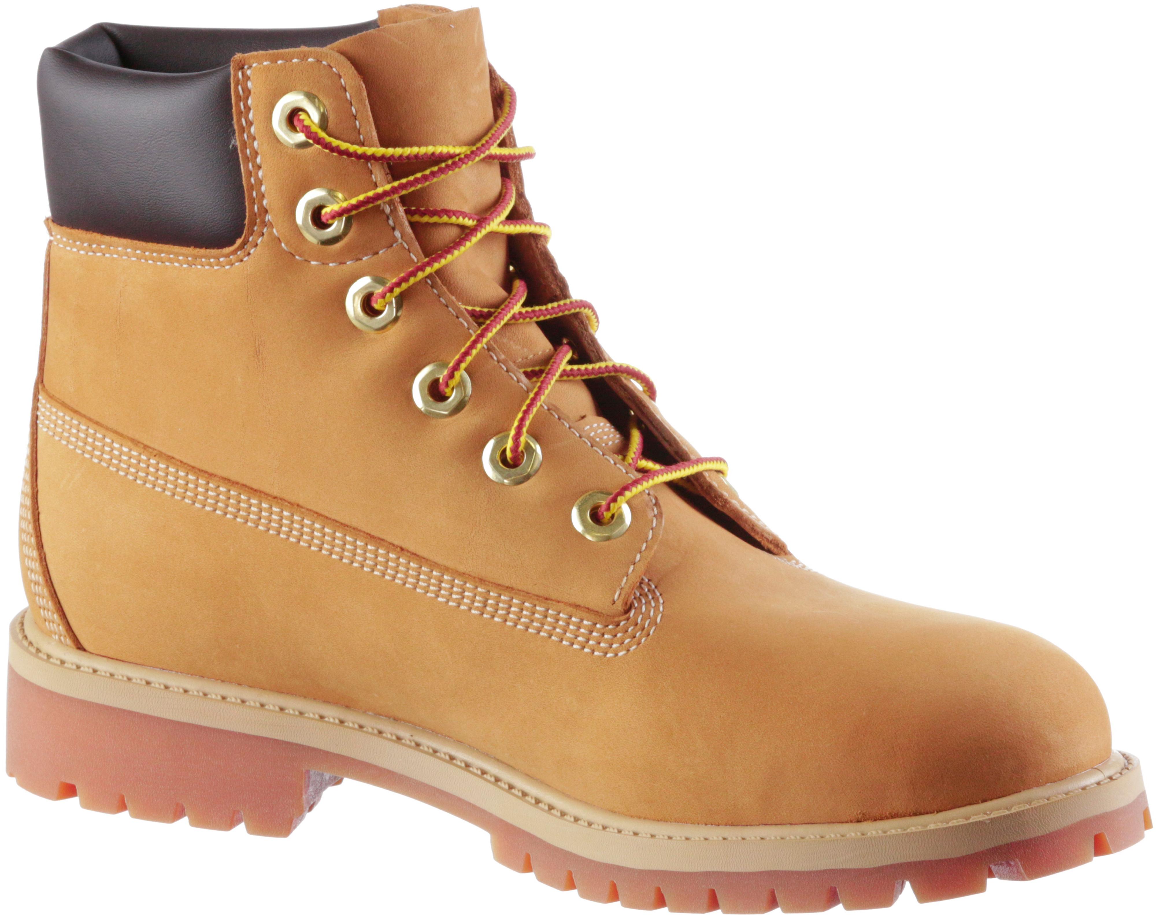 TIMBERLAND Inch Premium Junior Boots Damen wheat nubuck im