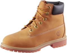 TIMBERLAND 6 Inch Premium Junior Boots Damen wheat nubuck