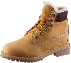 TIMBERLAND 6 Inch Premium Junior Boots Damen wheat nubuck