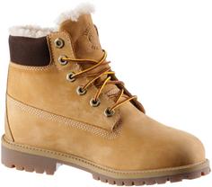 Rückansicht von TIMBERLAND 6 Inch Premium Junior Boots Damen wheat nubuck