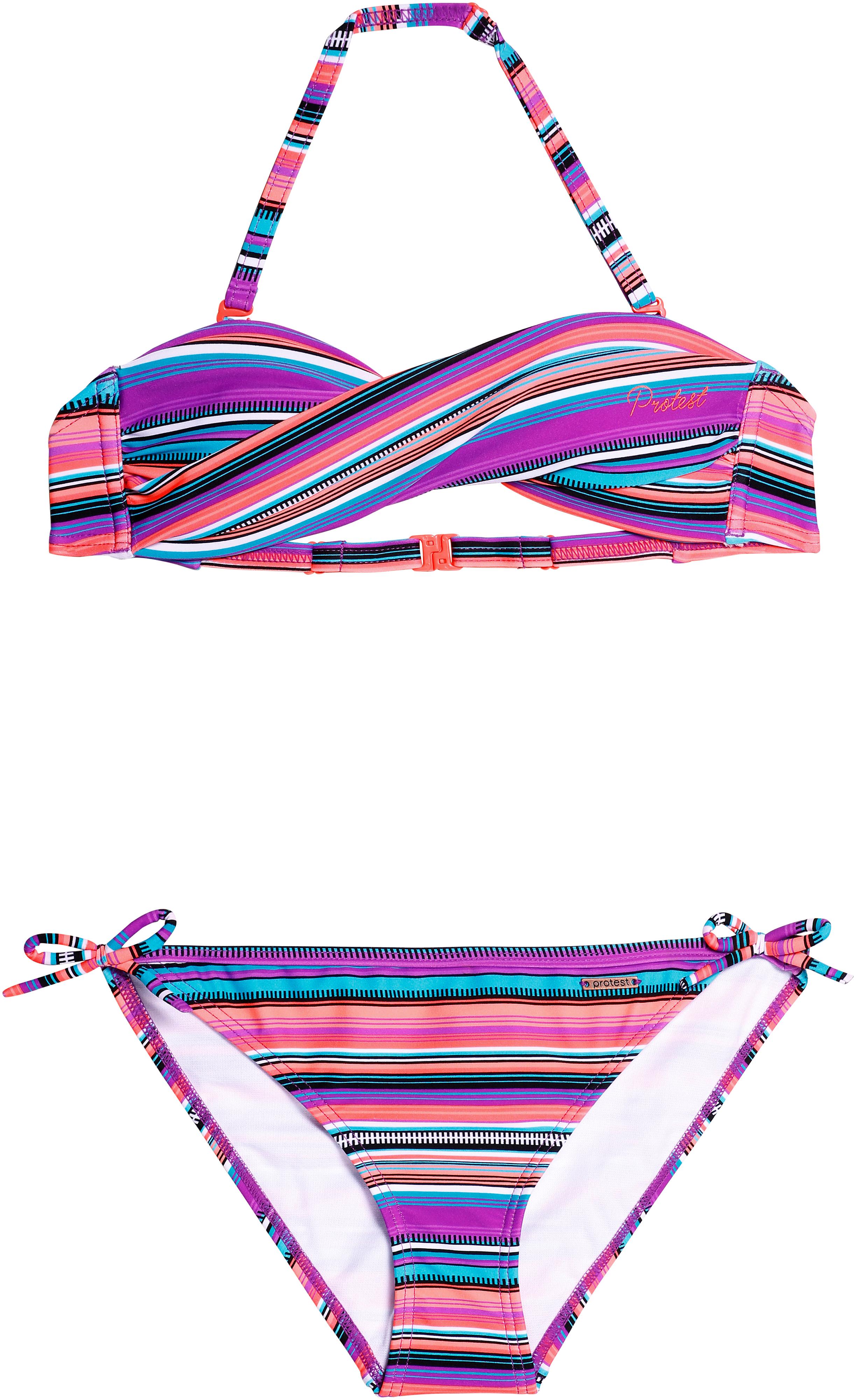 bandeau bikini bunt