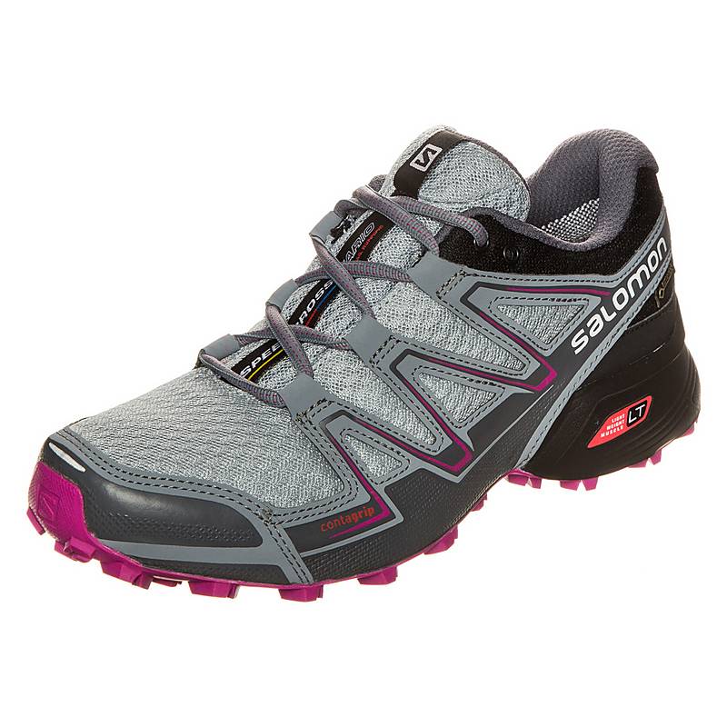 purchase salomon speed cross 3 lila grau e5d60 d4ba9 Günstige Salomon Speedcross 4 Cs W Low Schuhe Damen Lila
