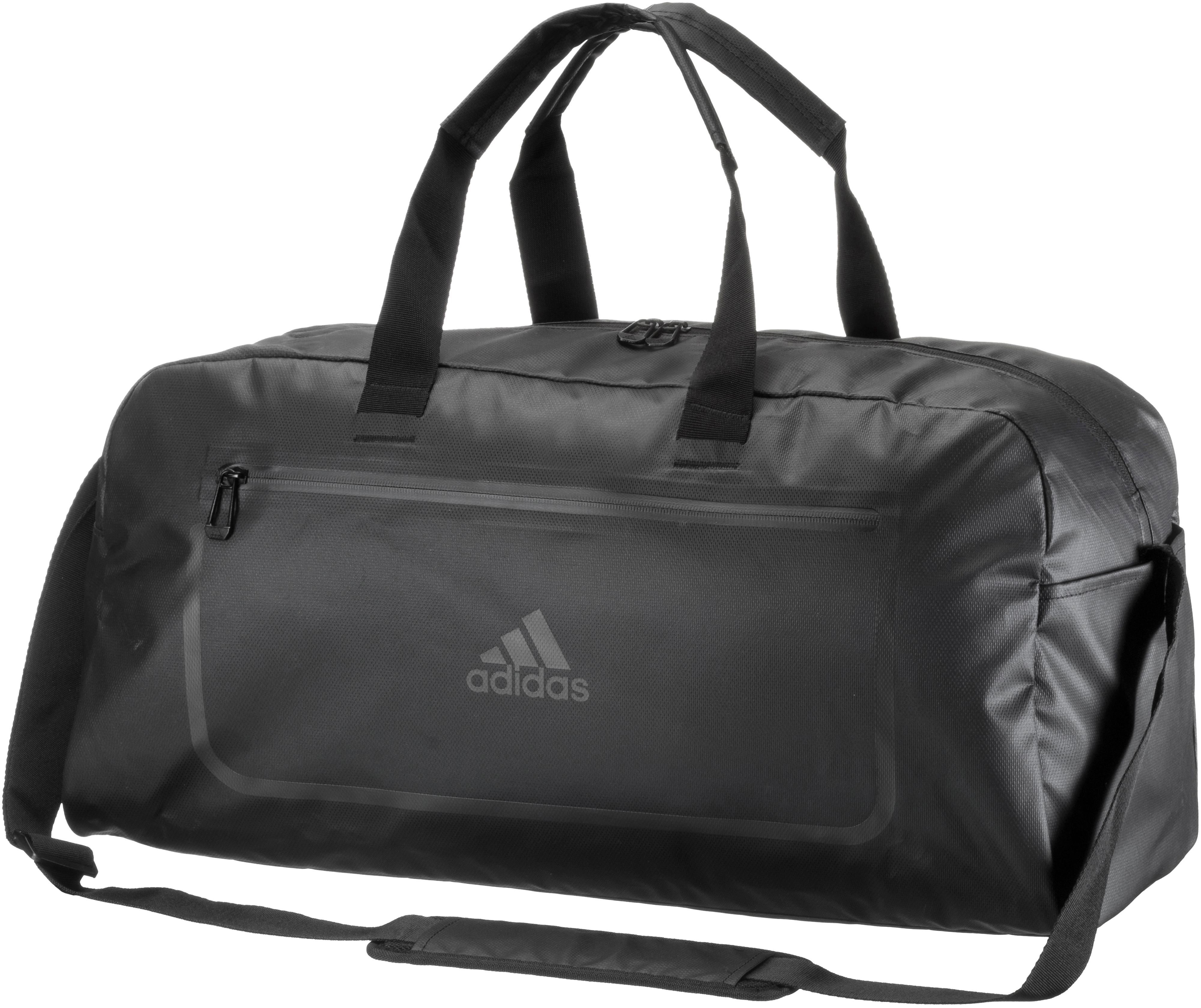 adidas sporttasche leder schwarz