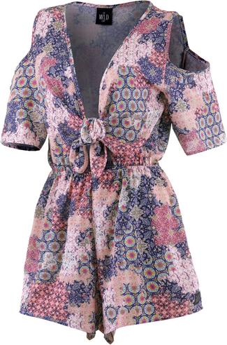 WLD Flower Bonnie Jumpsuit Damen rosa/pink/blau