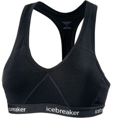 Icebreaker Merino Sprite Sport-BH Damen black