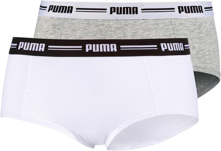 PUMA PUMA Iconic Unterhose Damen - wei&szlig;-grau - 0 | SportScheck
