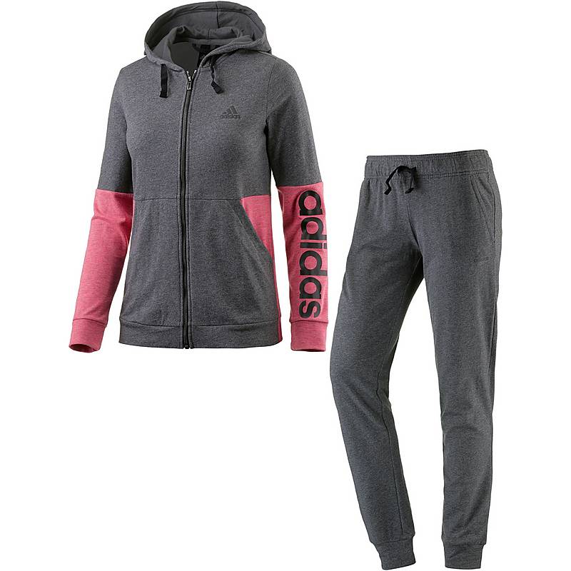adidas trainingsanzug damen grau pink adidas trainingsanzug damen grau pink
