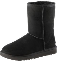 Ugg Classic Short II Stiefel Damen schwarz