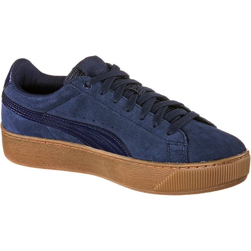 puma vikky platform damen blau puma vikky platform damen blau