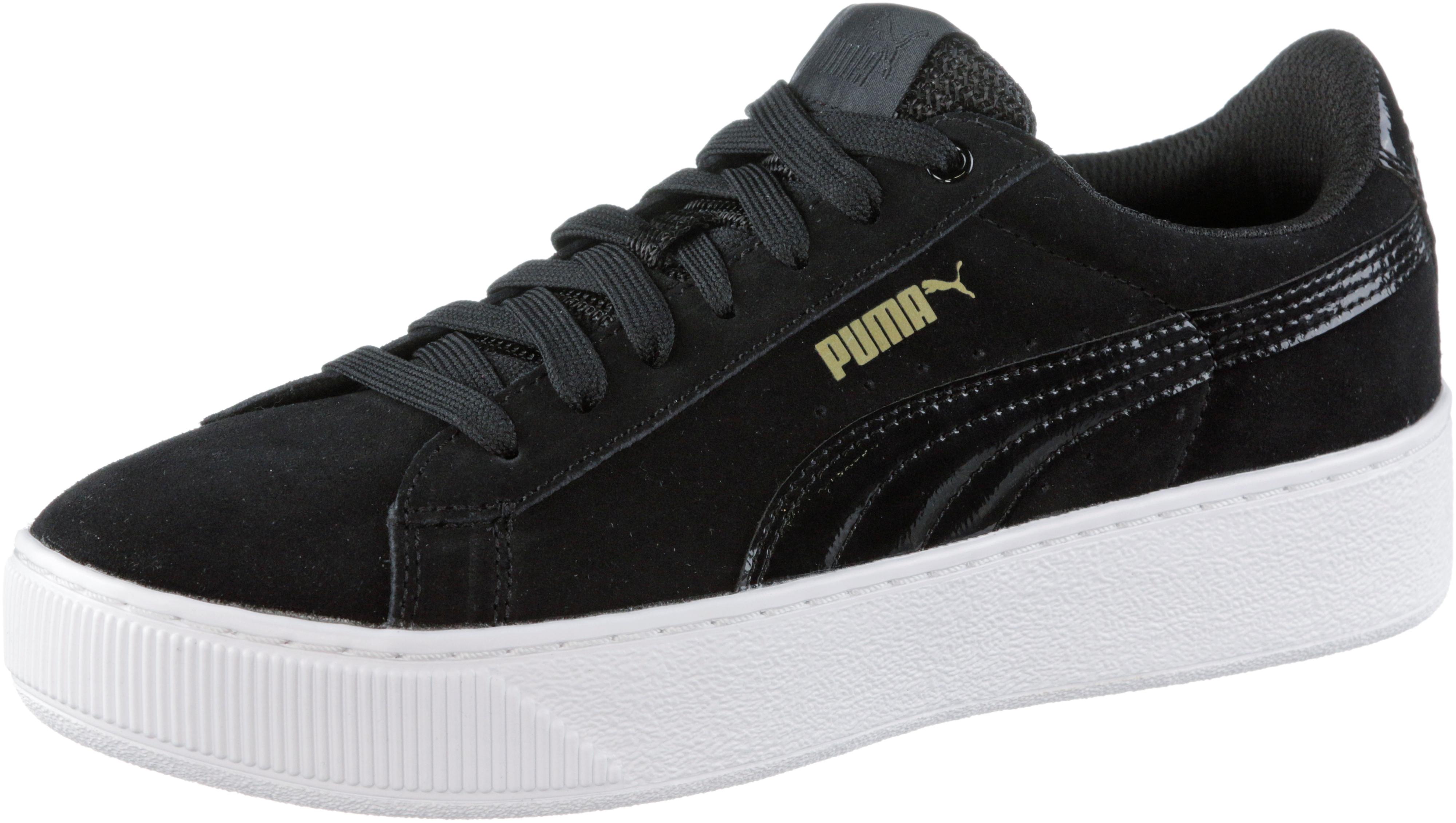 puma vikky platform weiß lack