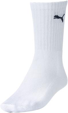 Rückansicht von PUMA CREW SOCK 3P Freizeitsocken weiß