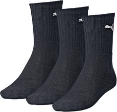 PUMA CREW SOCK 3P Freizeitsocken schwarz