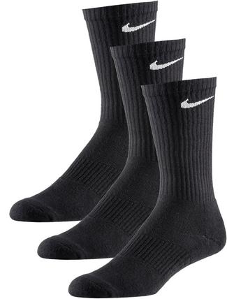 Nike CUSHION CREW Socken Pack schwarz