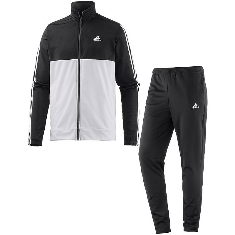 adidas schwarz weiß anzug adidas schwarz weiß anzug
