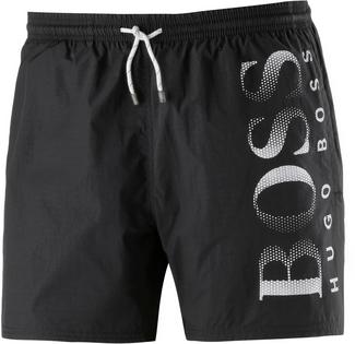 Boss Octopus Badeshorts Herren schwarz