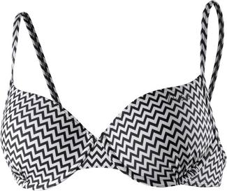 Protest Radiant Bikini Oberteil Damen schwarz/wei&szlig;