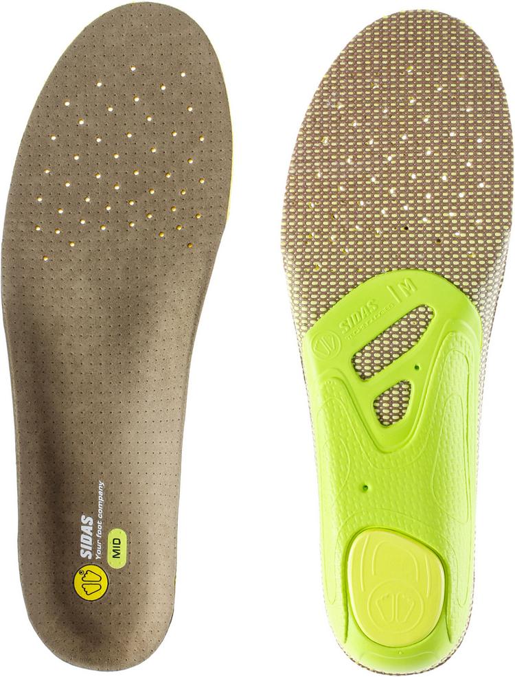 SIDAS SIDAS 3Feet Outdoor Mid Einlegesohlen - braun-gr&uuml;n - 0 | SportScheck