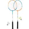 Talbot-Torro Badminton Set - blau-orange